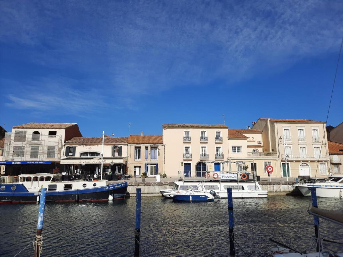 Appartement De Charme Sur Le Port De Marseillan Esterno foto