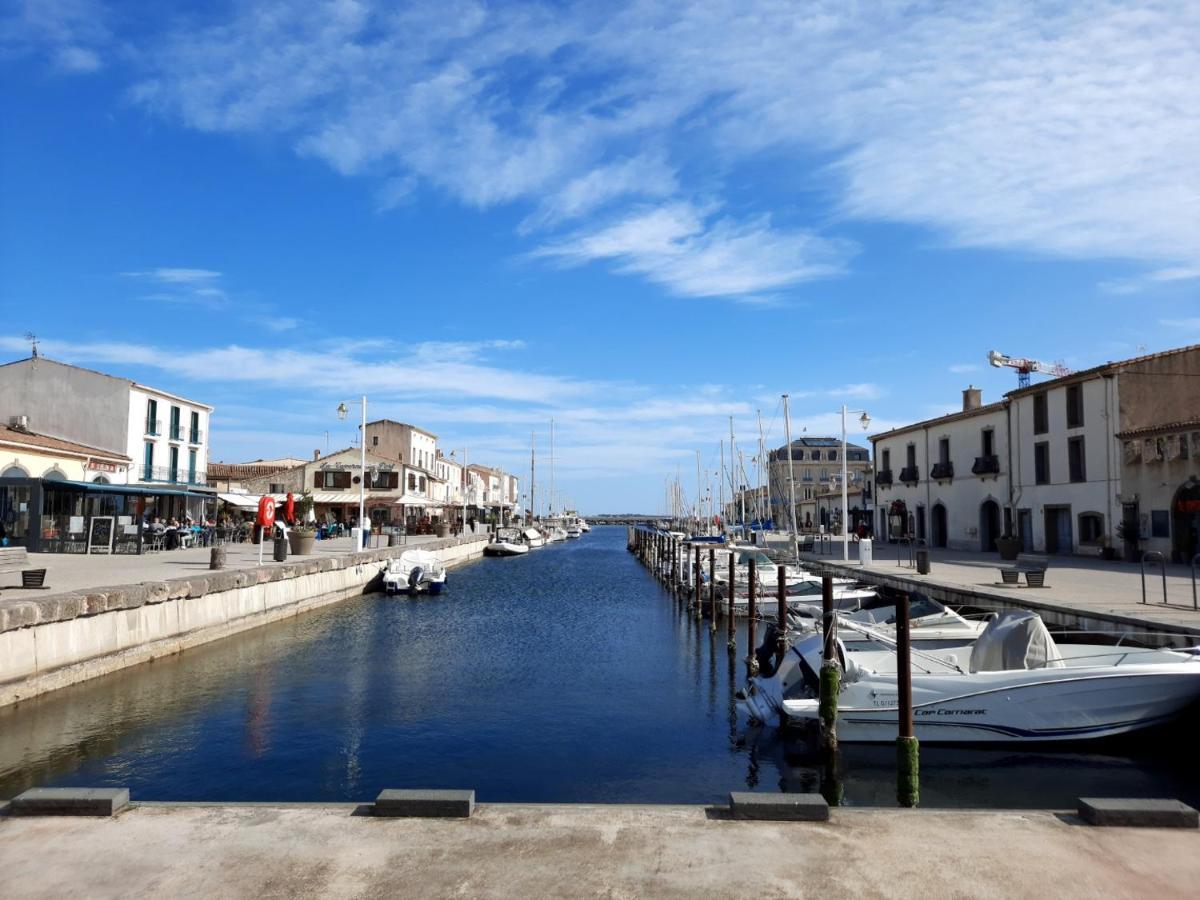 Appartement De Charme Sur Le Port De Marseillan Esterno foto